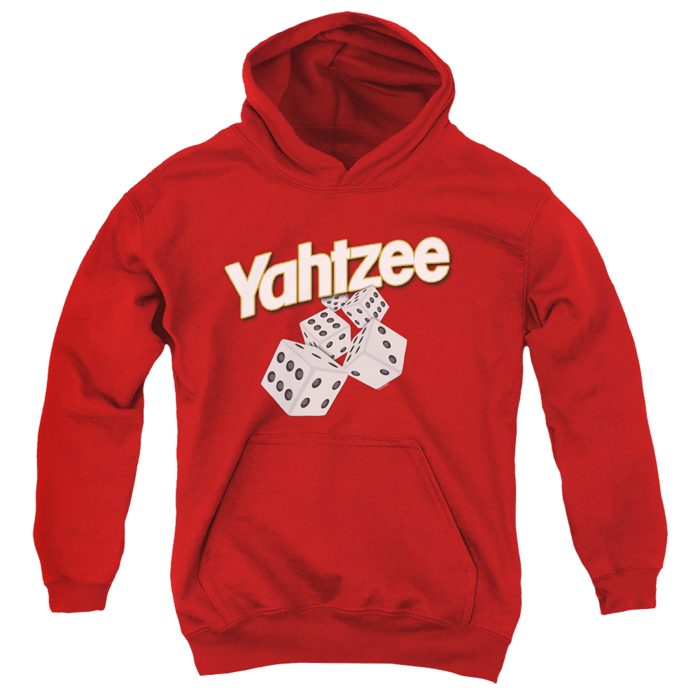 Yahtzee Tumbling Dice - Youth Hoodie - Youth Hoodie Youth Hoodie (Ages 8-12) Yahtzee