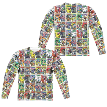 Transformers Cover Collage men's all-over print long sleeve