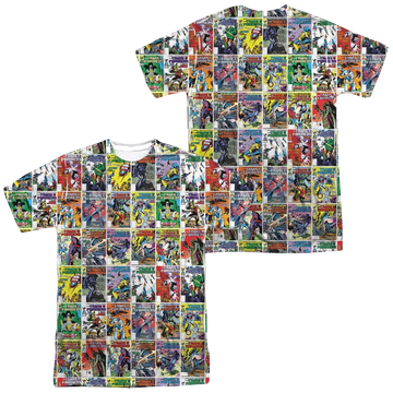 Transformers Cover Collage men's all-over print t-shirt