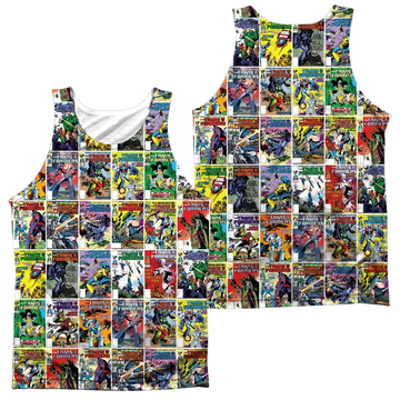Transformers Cover Collage men's all-over print tank