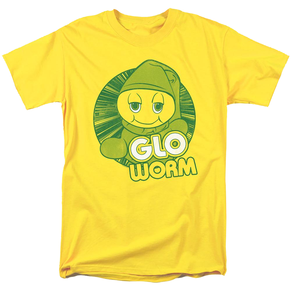 Hasbro Glo Worm - Men's Regular Fit T-Shirt Men's Regular Fit T-Shirt Glo Worm
