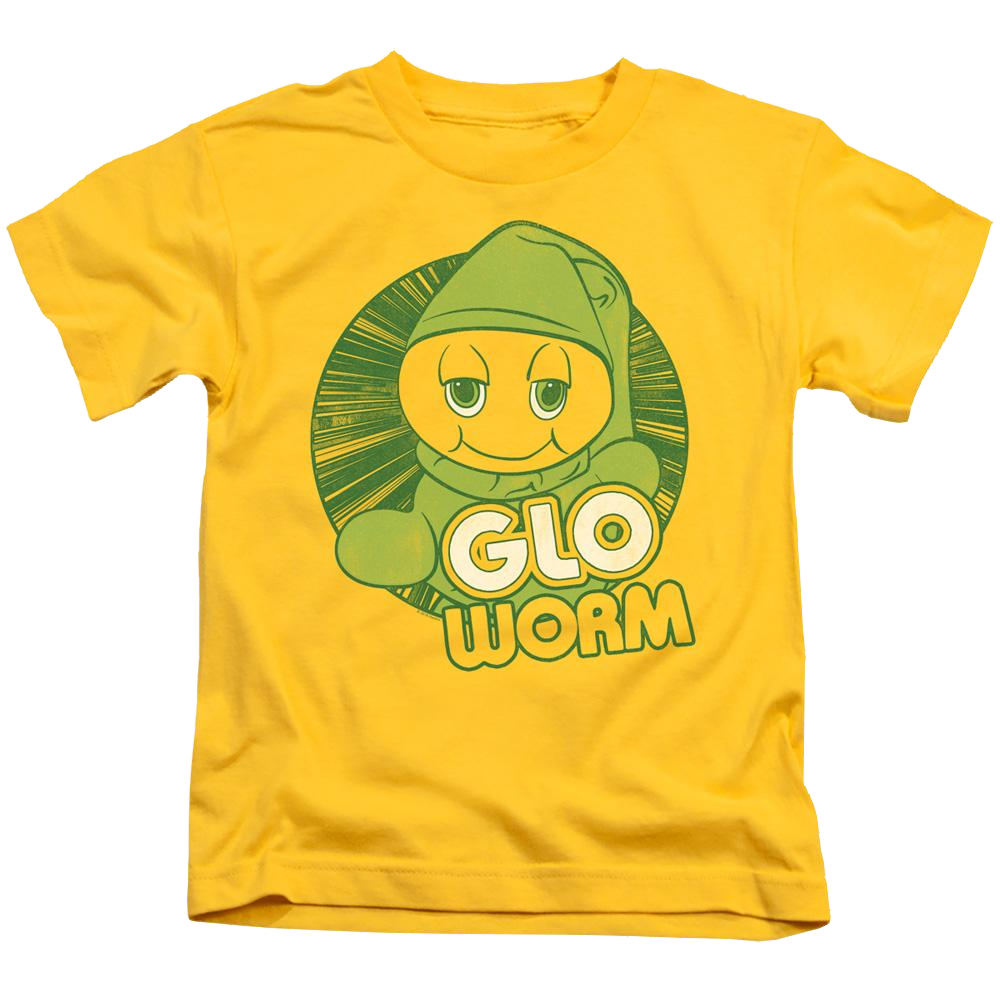 Hasbro Glo Worm - Kid's T-Shirt Kid's T-Shirt (Ages 4-7) Glo Worm