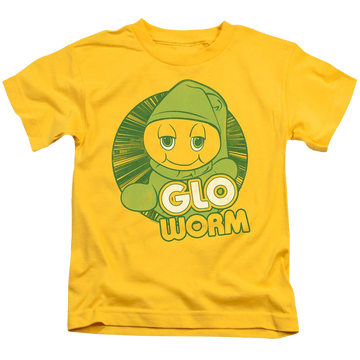 Hasbro Glo Worm - Kid's T-Shirt Kid's T-Shirt (Ages 4-7) Glo Worm