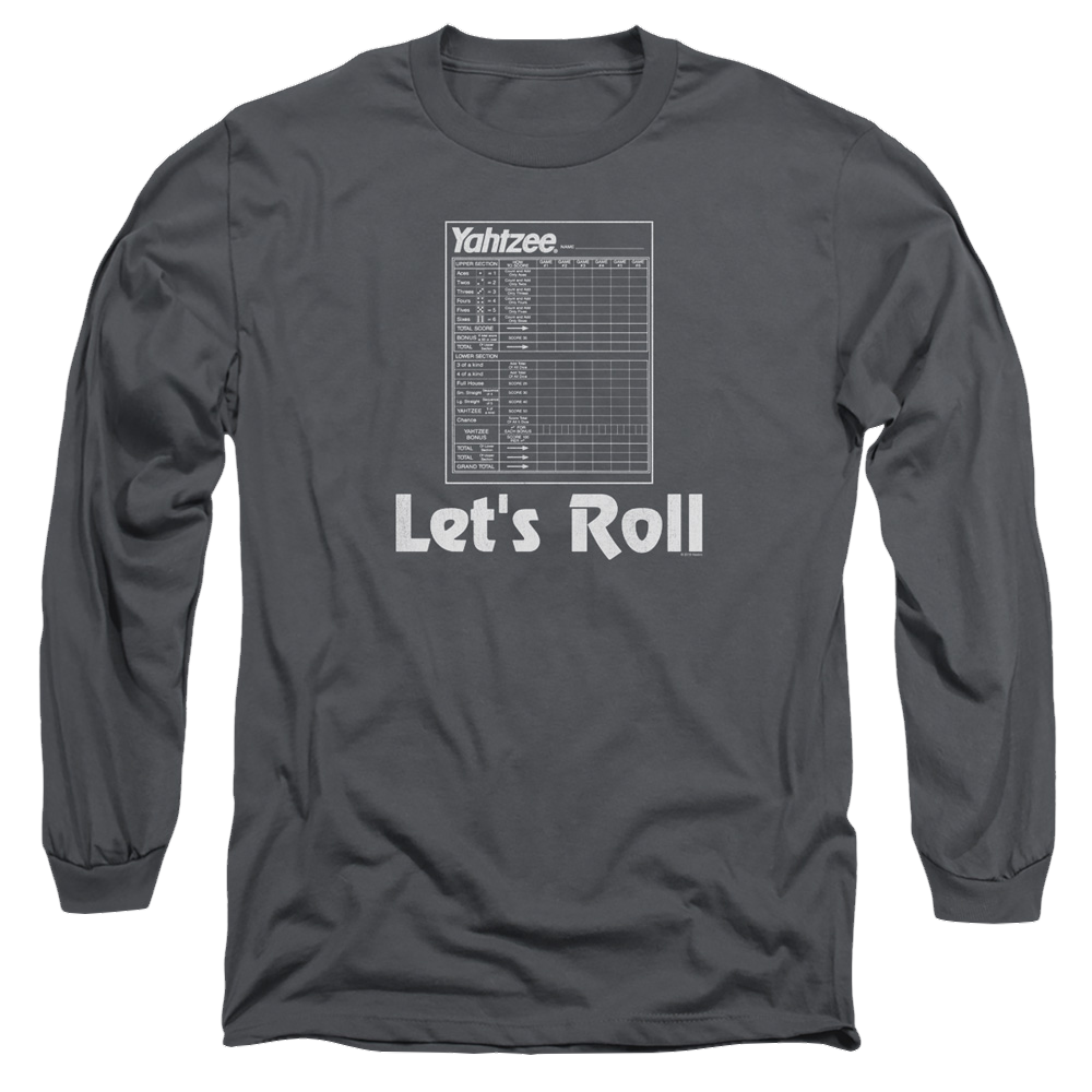 Yahtzee Lets Roll - Men's Long Sleeve T-Shirt Men's Long Sleeve T-Shirt Yahtzee