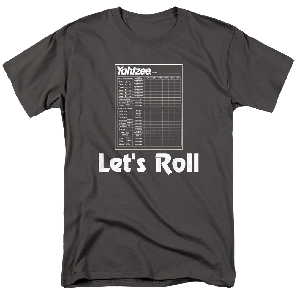 Yahtzee Lets Roll - Men's Regular Fit T-Shirt Men's Regular Fit T-Shirt Yahtzee