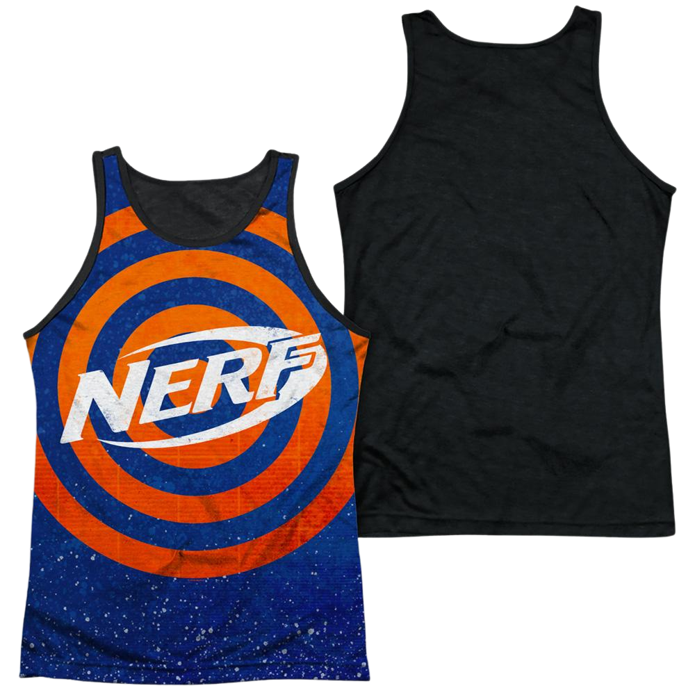 Nerf Target Practice - Men's Black Back Tank Top Men's Black Back Tank Nerf