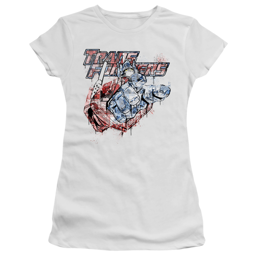 Transformers Spray Panels - Juniors T-Shirt Juniors T-Shirt Transformers