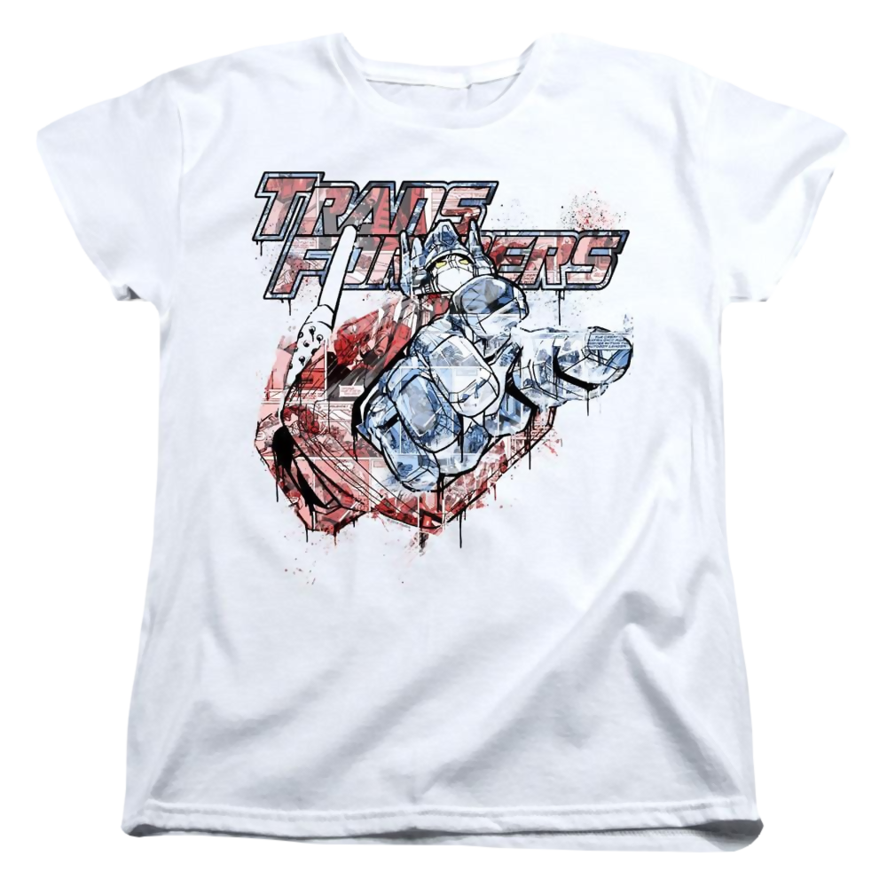 Transformers Spray Panels - Women's T-Shirt Women's T-Shirt Transformers