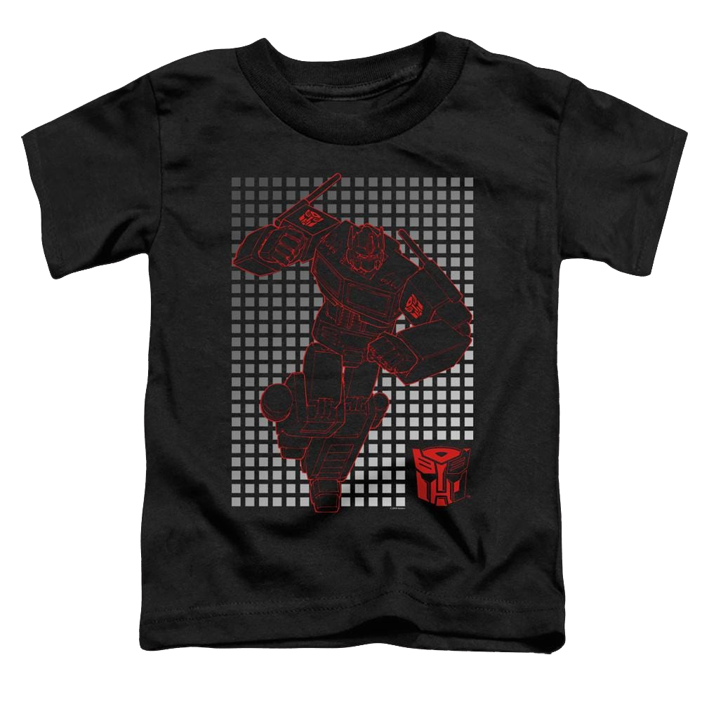 Transformers Optimus Grid - Toddler T-Shirt Toddler T-Shirt Transformers
