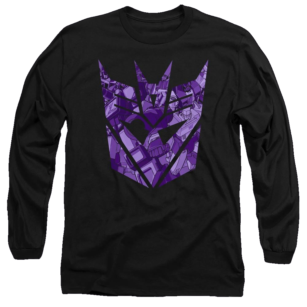 Transformers Tonal Decepticon - Men's Long Sleeve T-Shirt Men's Long Sleeve T-Shirt Transformers