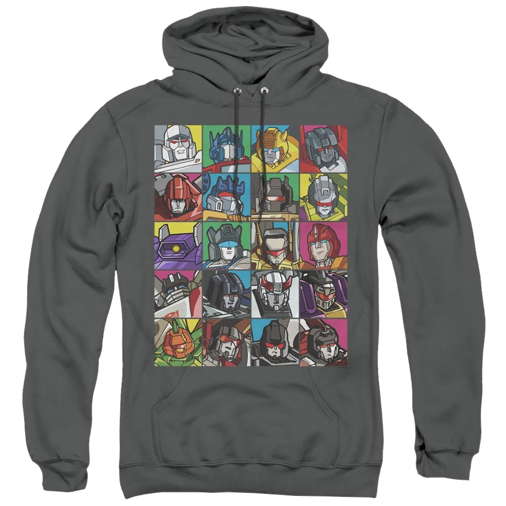 Transformers Transformer Squares - Pullover Hoodie Pullover Hoodie Transformers