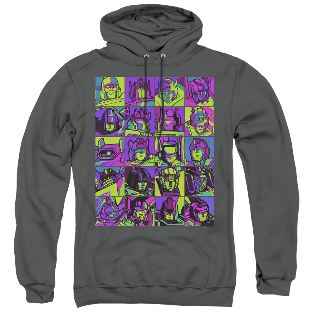 Transformers Transformer Squares - Pullover Hoodie Pullover Hoodie Transformers