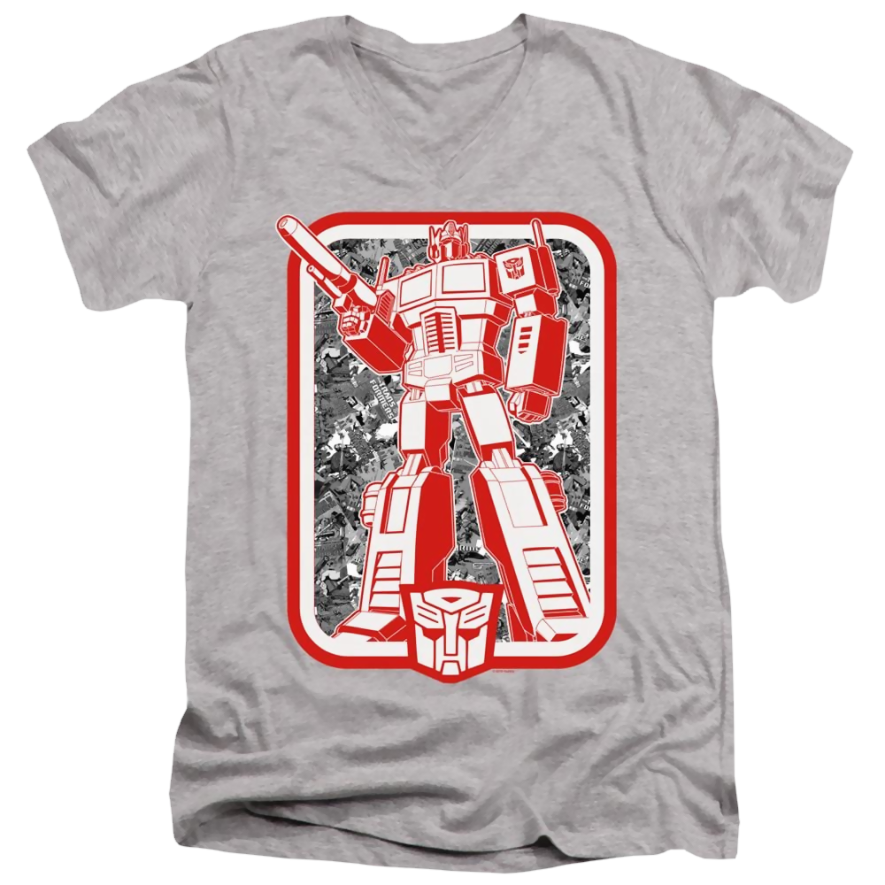 Transformers Autobot - Men's V-Neck T-Shirt Men's V-Neck T-Shirt Transformers