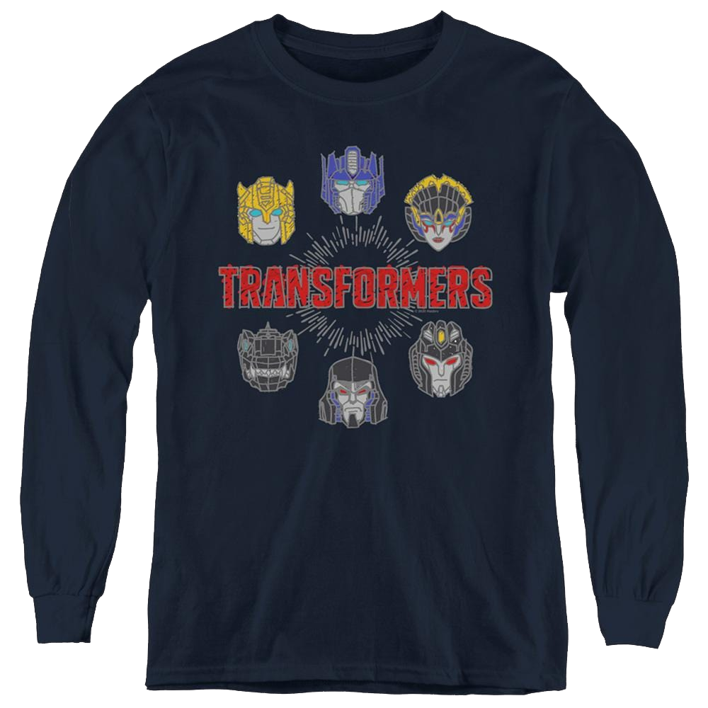 Transformers Robo Halo - Youth Long Sleeve T-Shirt Youth Long Sleeve T-Shirt Transformers
