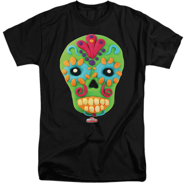 Play-doh Sugar Skull - Men's Tall Fit T-Shirt Men's Tall Fit T-Shirt Play-doh