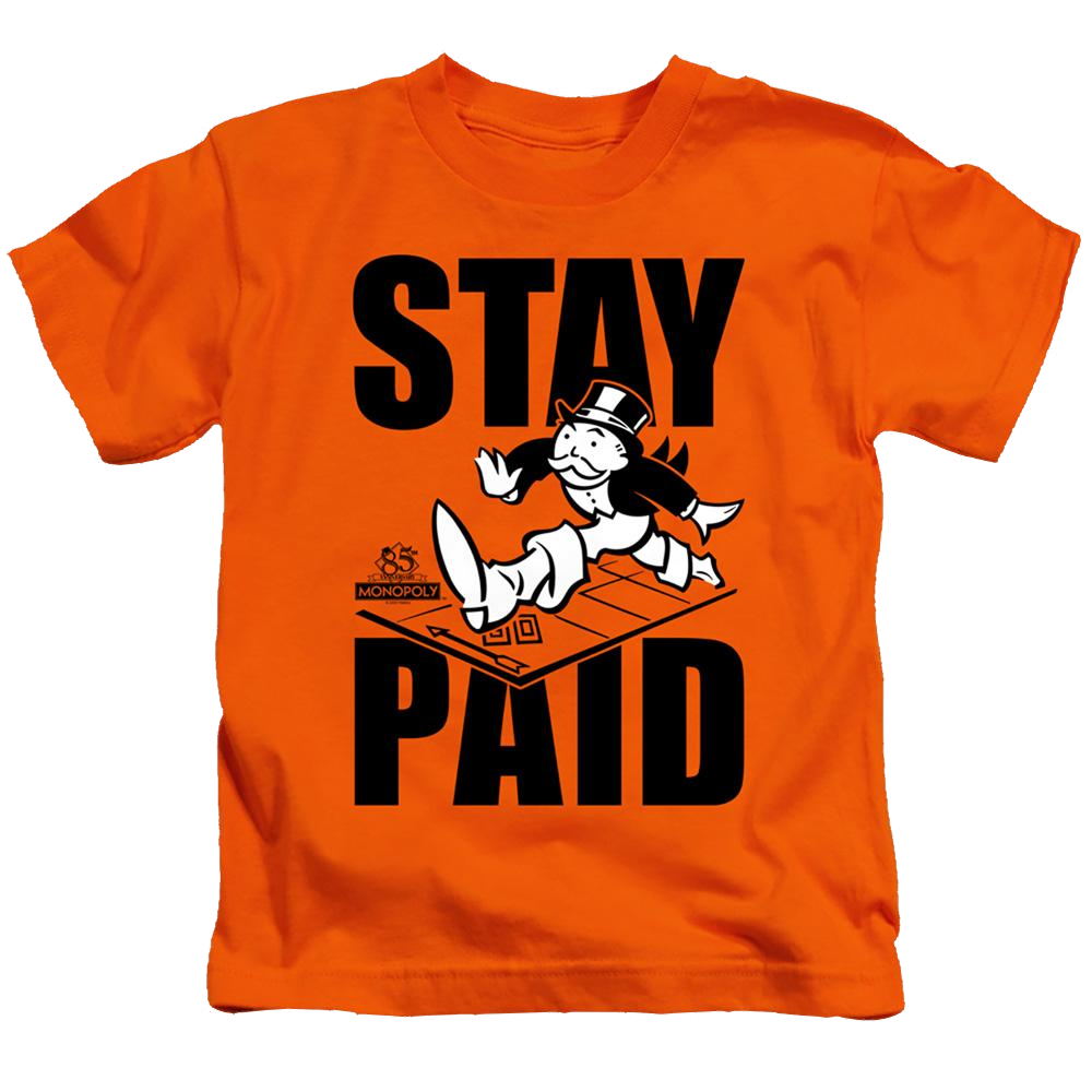 Monopoly Stay Paid - Kid's T-Shirt Kid's T-Shirt (Ages 4-7) Monopoly