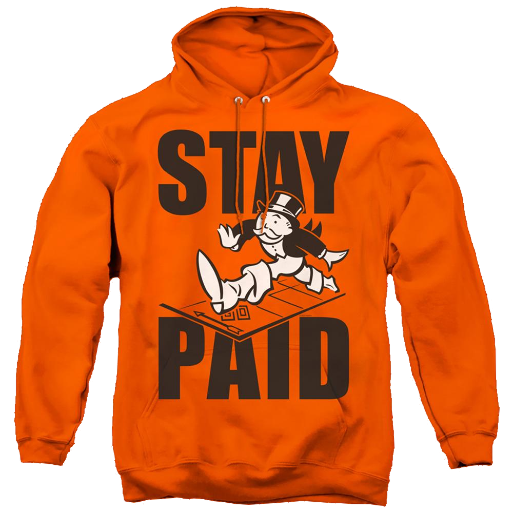 Monopoly Stay Paid Evergreen - Pullover Hoodie Pullover Hoodie Monopoly