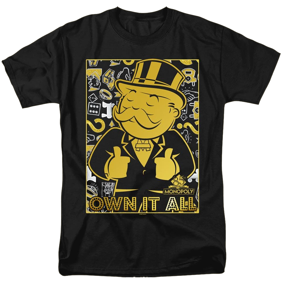 Monopoly Own It All - Men's Regular Fit T-Shirt Men's Regular Fit T-Shirt Monopoly
