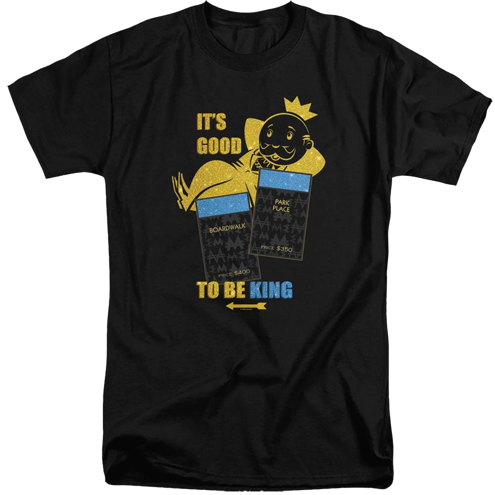 Monopoly Its Good To Be King No Logo - Men's Tall Fit T-Shirt Men's Tall Fit T-Shirt Monopoly