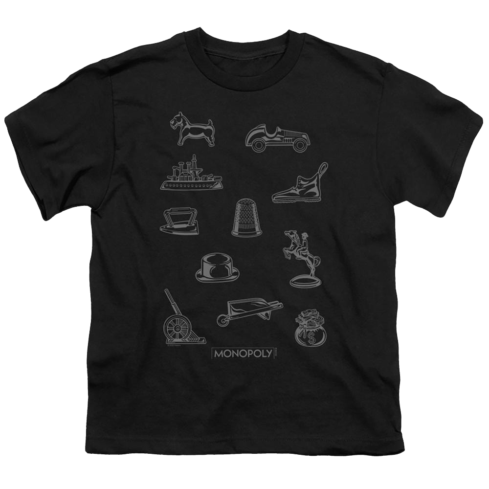 Monopoly Token - Youth T-Shirt Youth T-Shirt (Ages 8-12) Monopoly