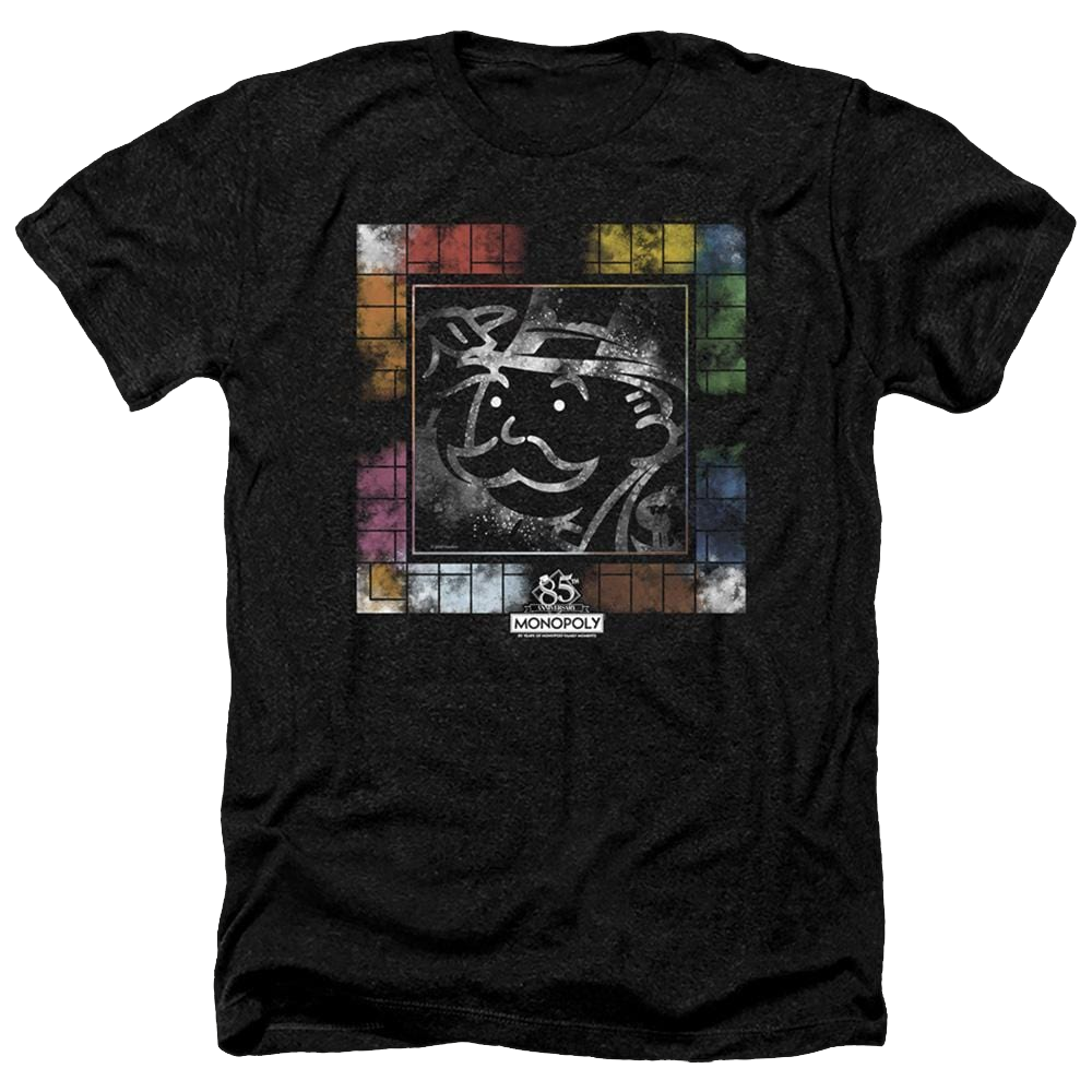 Monopoly Dusty Game Board - Men's Heather T-Shirt Men's Heather T-Shirt Monopoly