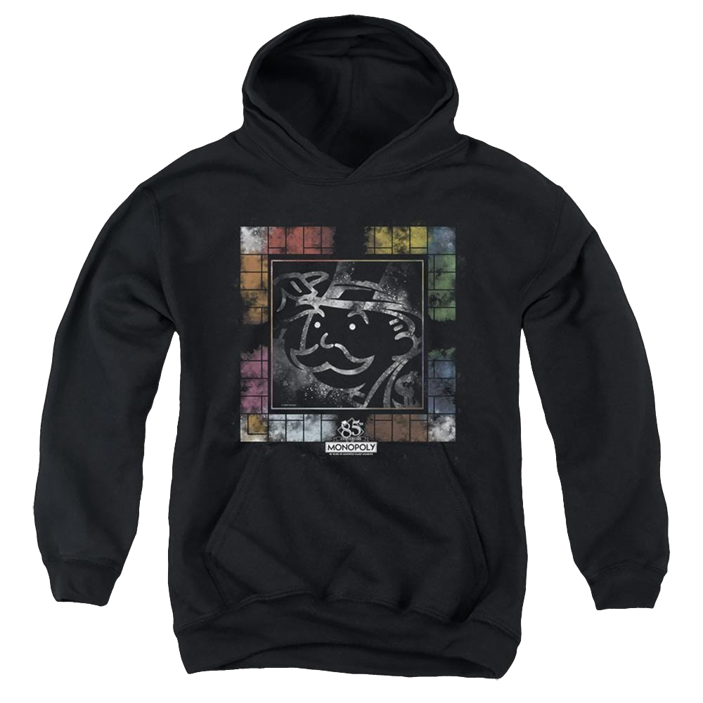 Monopoly Dusty Game Board - Youth Hoodie Youth Hoodie (Ages 8-12) Monopoly