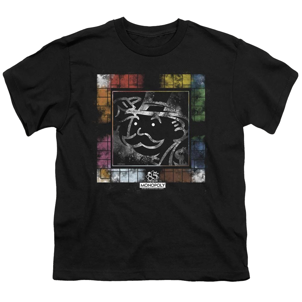 Monopoly Dusty Game Board - Youth T-Shirt Youth T-Shirt (Ages 8-12) Monopoly