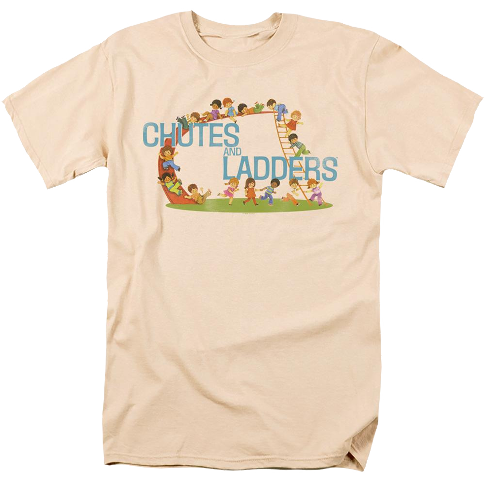 Vintage Chutes And Ladders - Men's Regular Fit T-Shirt Men's Regular Fit T-Shirt Chutes and Ladders