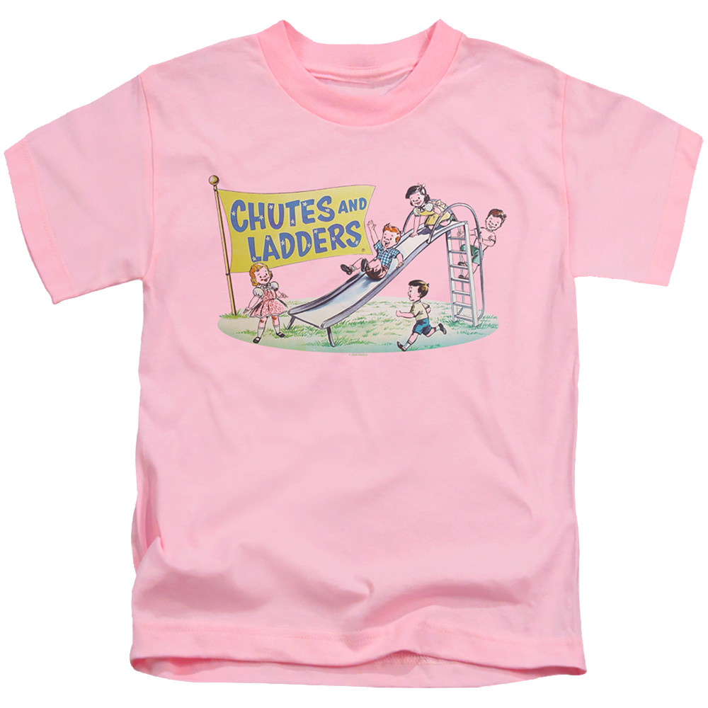 Chutes and Ladders Old School - Kid's T-Shirt Kid's T-Shirt (Ages 4-7) Chutes and Ladders