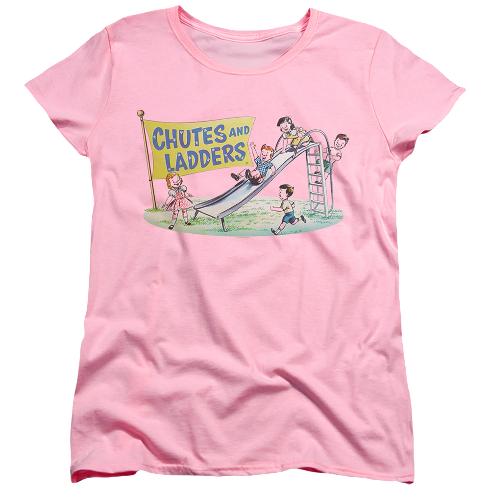 Chutes and Ladders Old School - Women's T-Shirt Women's T-Shirt Chutes and Ladders