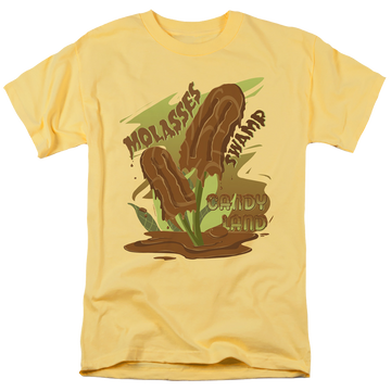 Banana men's regular fit t-shirt with Candy Land Molasses Popsicle V2 graphic