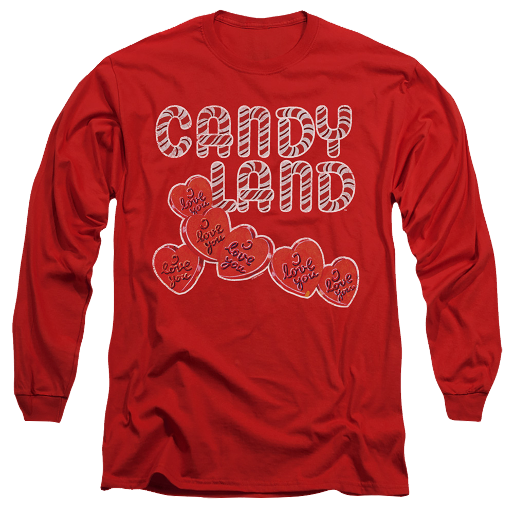 Candy Land I Love You - Men's Long Sleeve T-Shirt Men's Long Sleeve T-Shirt Candy Land
