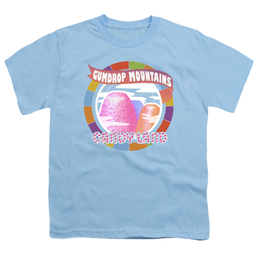 Candy Land Gumdrop Mountains - Youth T-Shirt Youth T-Shirt (Ages 8-12) Candy Land