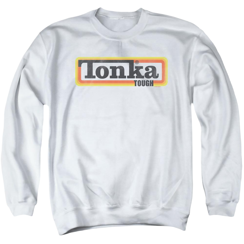 Hasbro Tonka Boxed Sign - Men's Crewneck Sweatshirt Men's Crewneck Sweatshirt Tonka