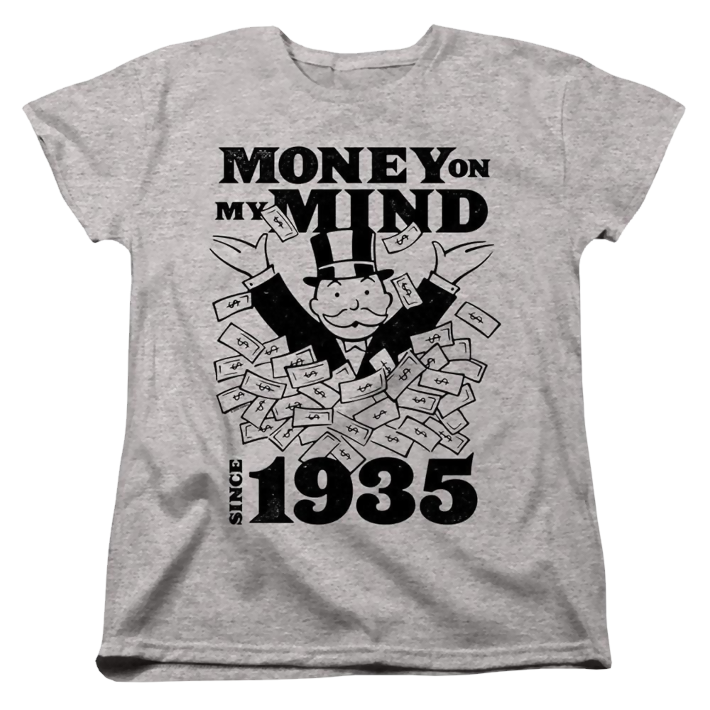 Monopoly Money On My Mind Since 1935 - Women's T-Shirt Women's T-Shirt Monopoly