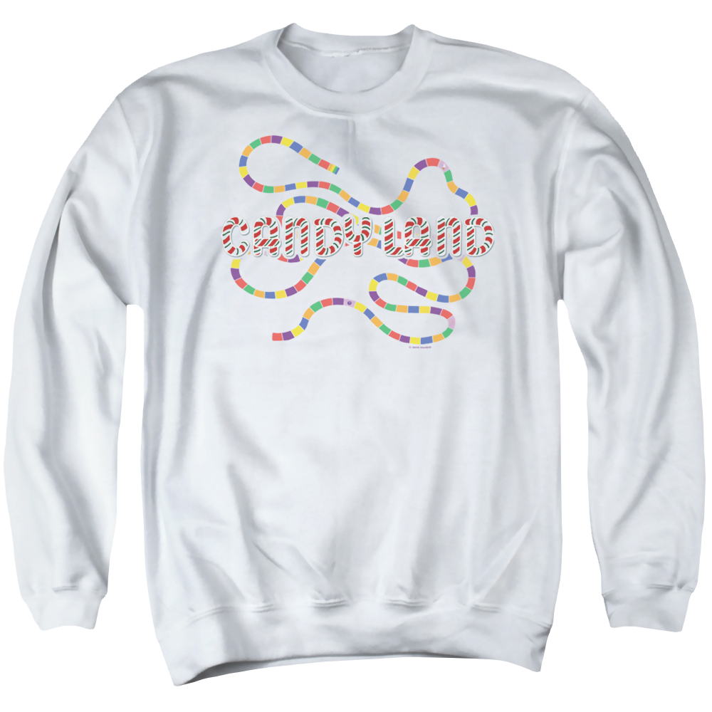 Candy Land Board - Men's Crewneck Sweatshirt Men's Crewneck Sweatshirt Candy Land