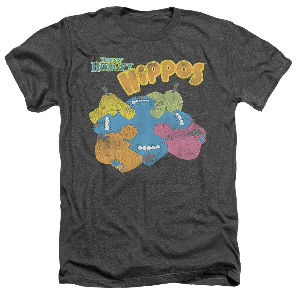 Hungry Hungry Hippos Ready To Play - Men's Heather T-Shirt Men's Heather T-Shirt Hungry Hungry Hippos