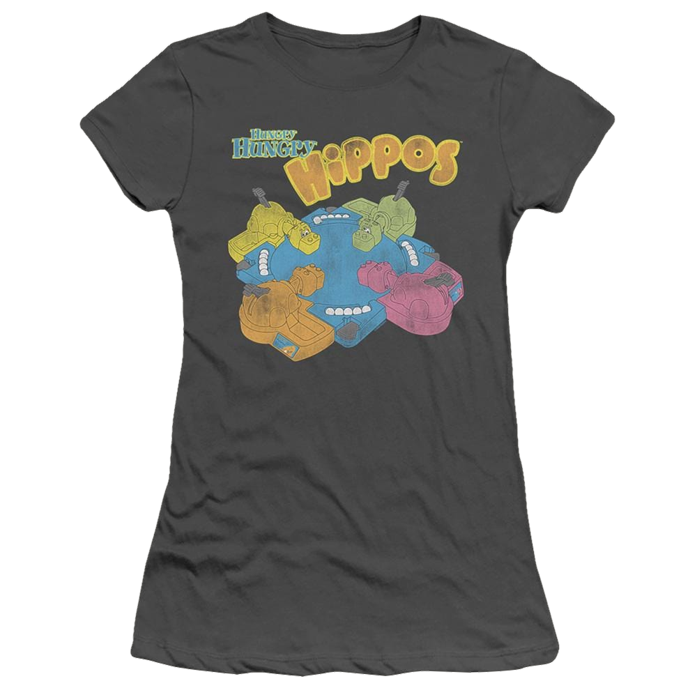 Hungry Hungry Hippos Ready To Play - Juniors T-Shirt Juniors T-Shirt Hungry Hungry Hippos