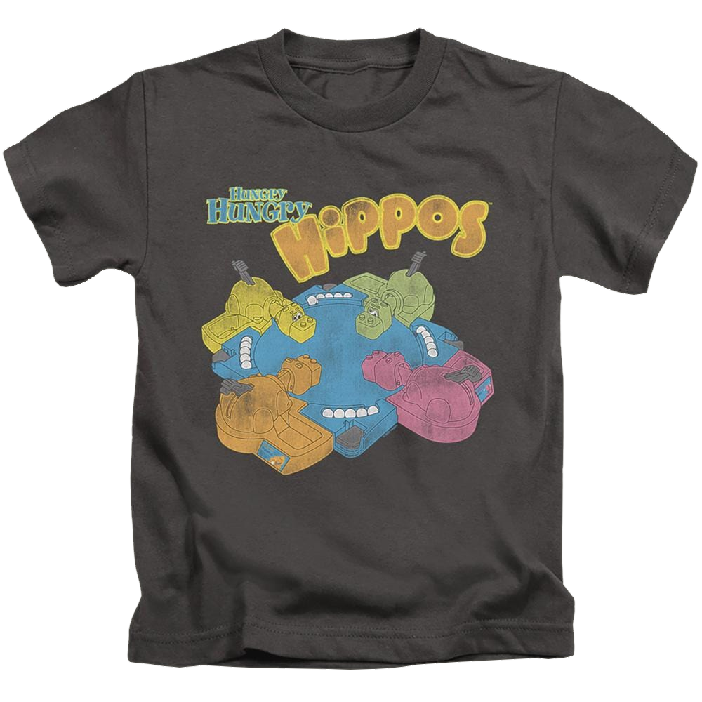 Hungry Hungry Hippos Ready To Play - Kid's T-Shirt Kid's T-Shirt (Ages 4-7) Hungry Hungry Hippos
