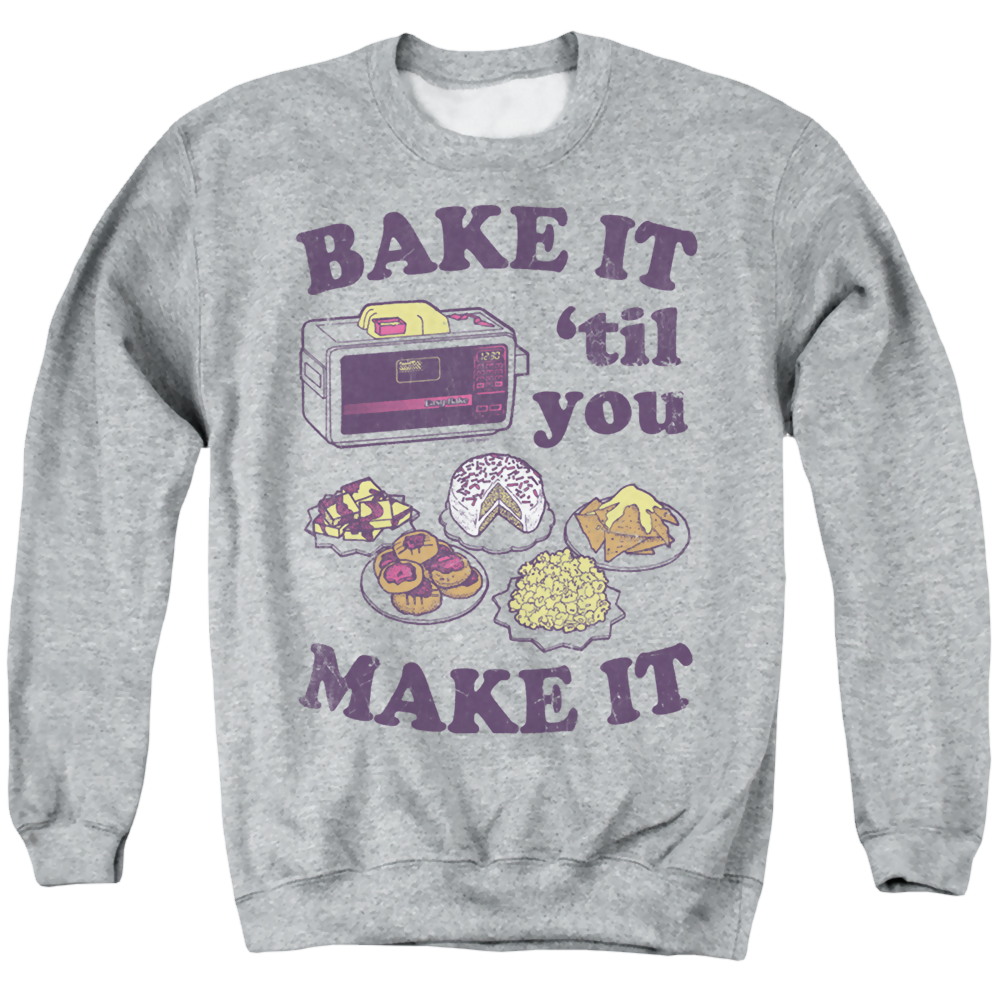 Easy Bake Oven Bake It Til You Make It - Men's Crewneck Sweatshirt Men's Crewneck Sweatshirt Easy Bake Oven