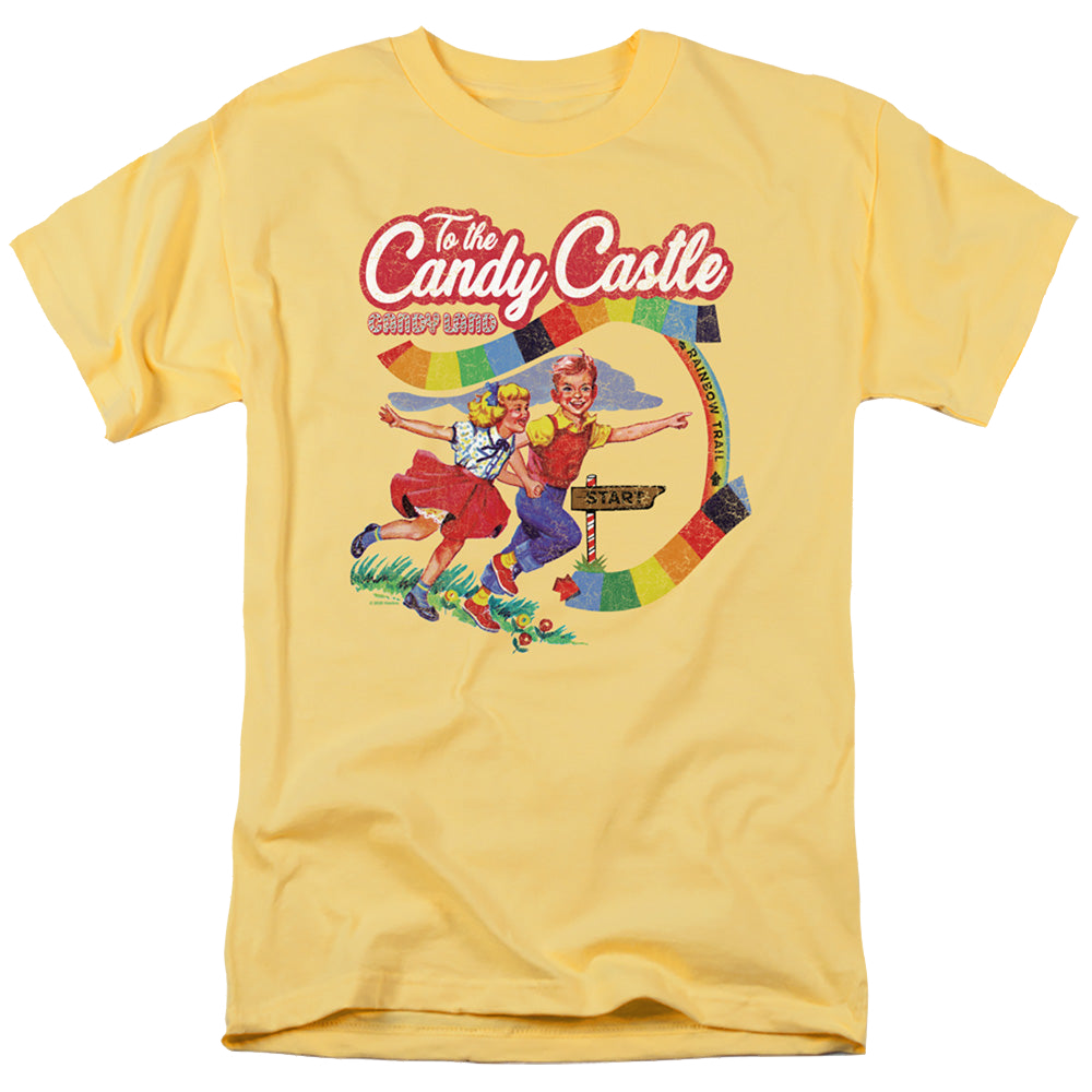 Hasbro To The Candy Castle - Men's Regular Fit T-Shirt Men's Regular Fit T-Shirt Candy Land