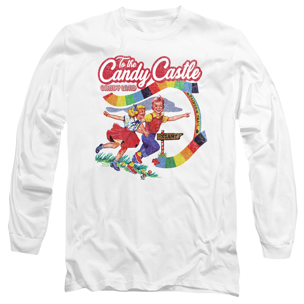 Hasbro To The Candy Castle - Men's Long Sleeve T-Shirt Men's Long Sleeve T-Shirt Candy Land