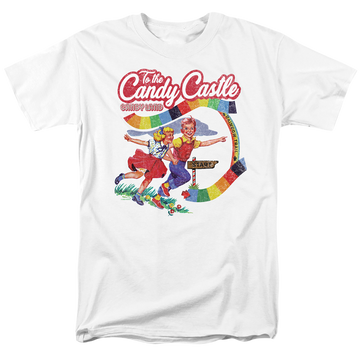Hasbro To The Candy Castle - Men's Regular Fit T-Shirt Men's Regular Fit T-Shirt Candy Land