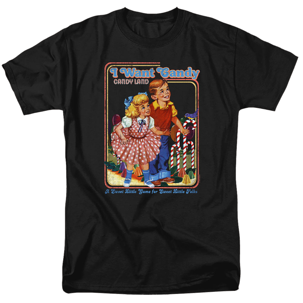 Hasbro I Want Candy - Men's Regular Fit T-Shirt Men's Regular Fit T-Shirt Candy Land
