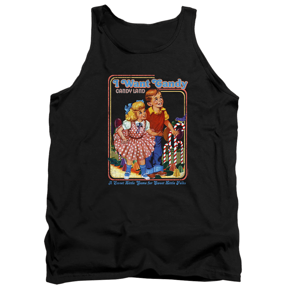 Hasbro I Want Candy - Men's Tank Top Men's Tank Candy Land