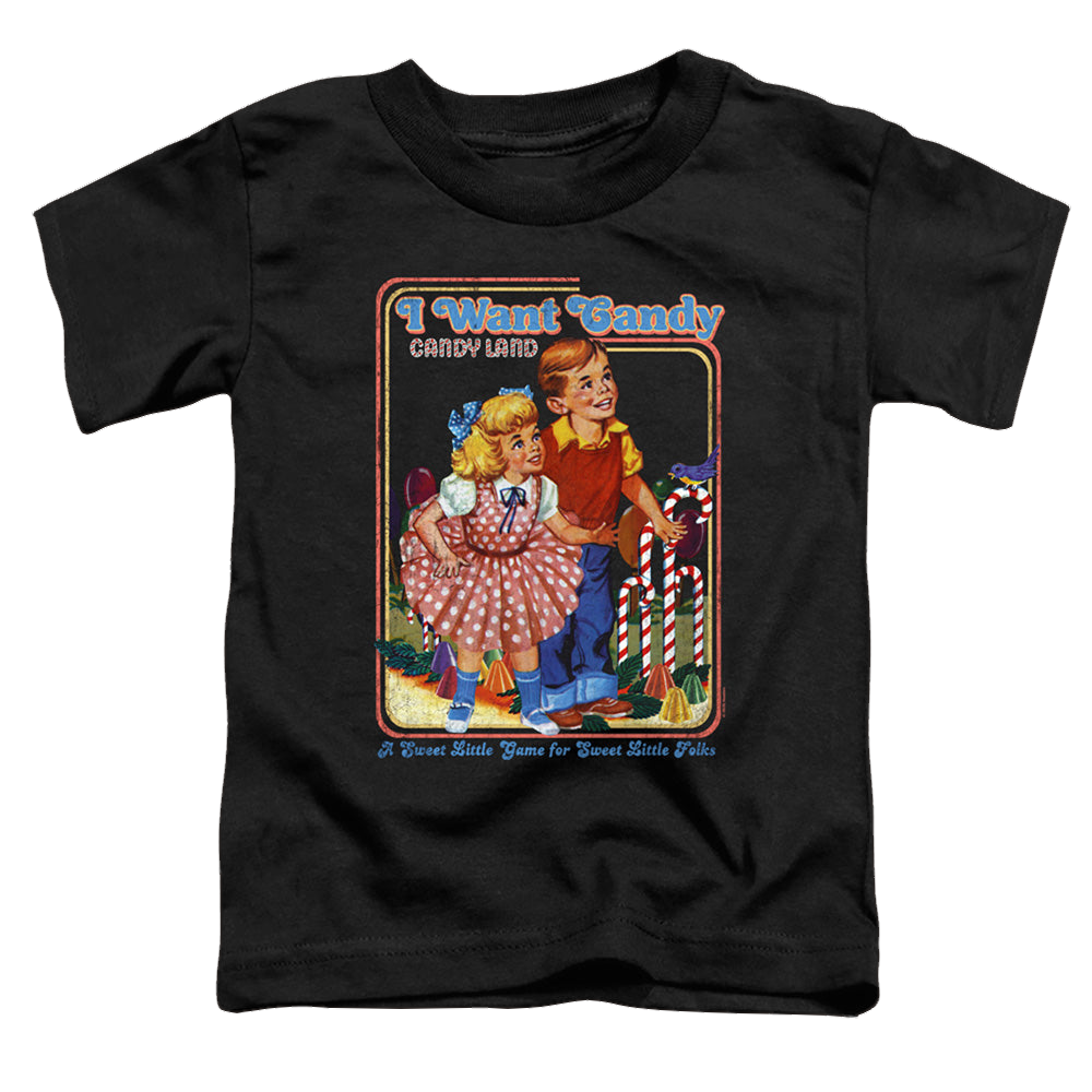 Hasbro I Want Candy - Toddler T-Shirt Toddler T-Shirt Candy Land