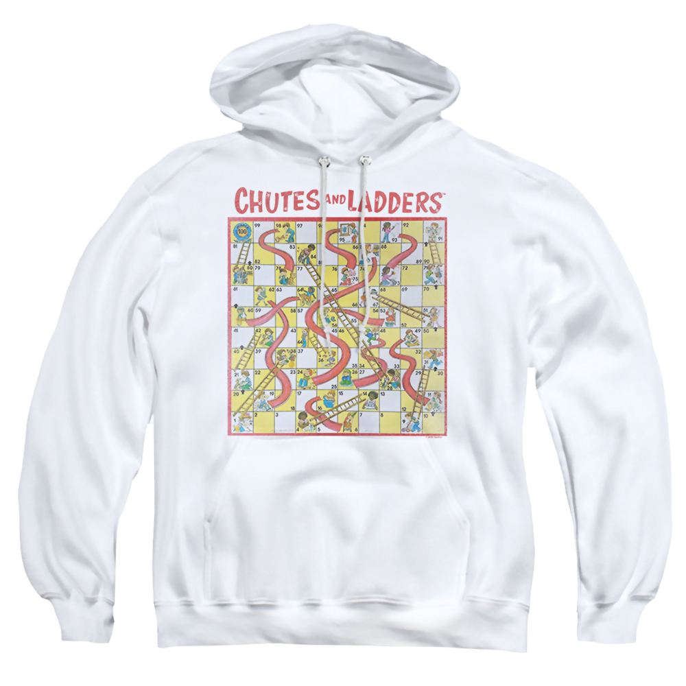 Chutes and Ladders 79 Game Board - Pullover Hoodie Pullover Hoodie Chutes and Ladders