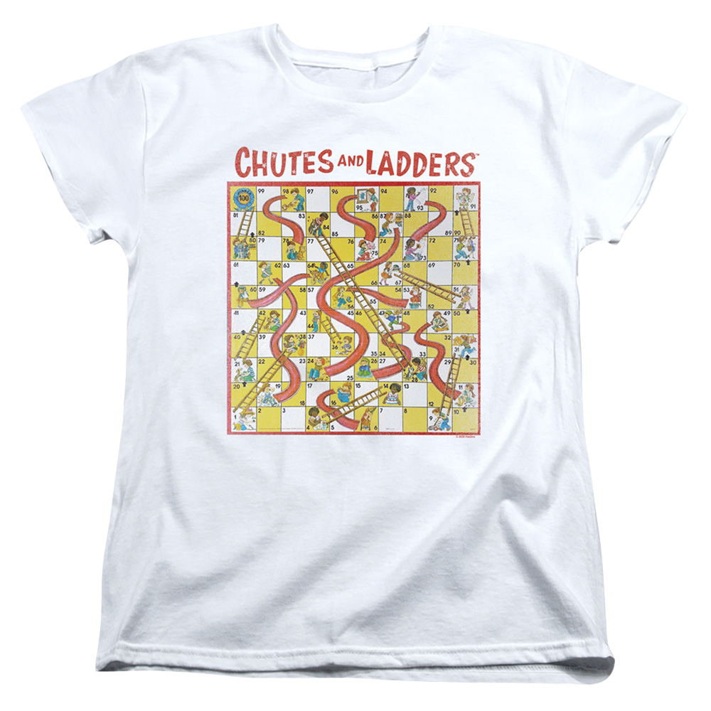 Chutes and Ladders 79 Game Board - Women's T-Shirt Women's T-Shirt Chutes and Ladders
