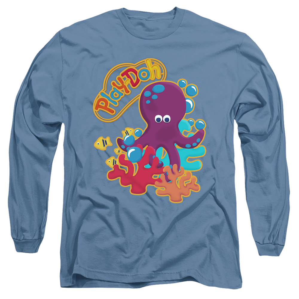 Play-doh Under The Sea - Men's Long Sleeve T-Shirt Men's Long Sleeve T-Shirt Play-doh