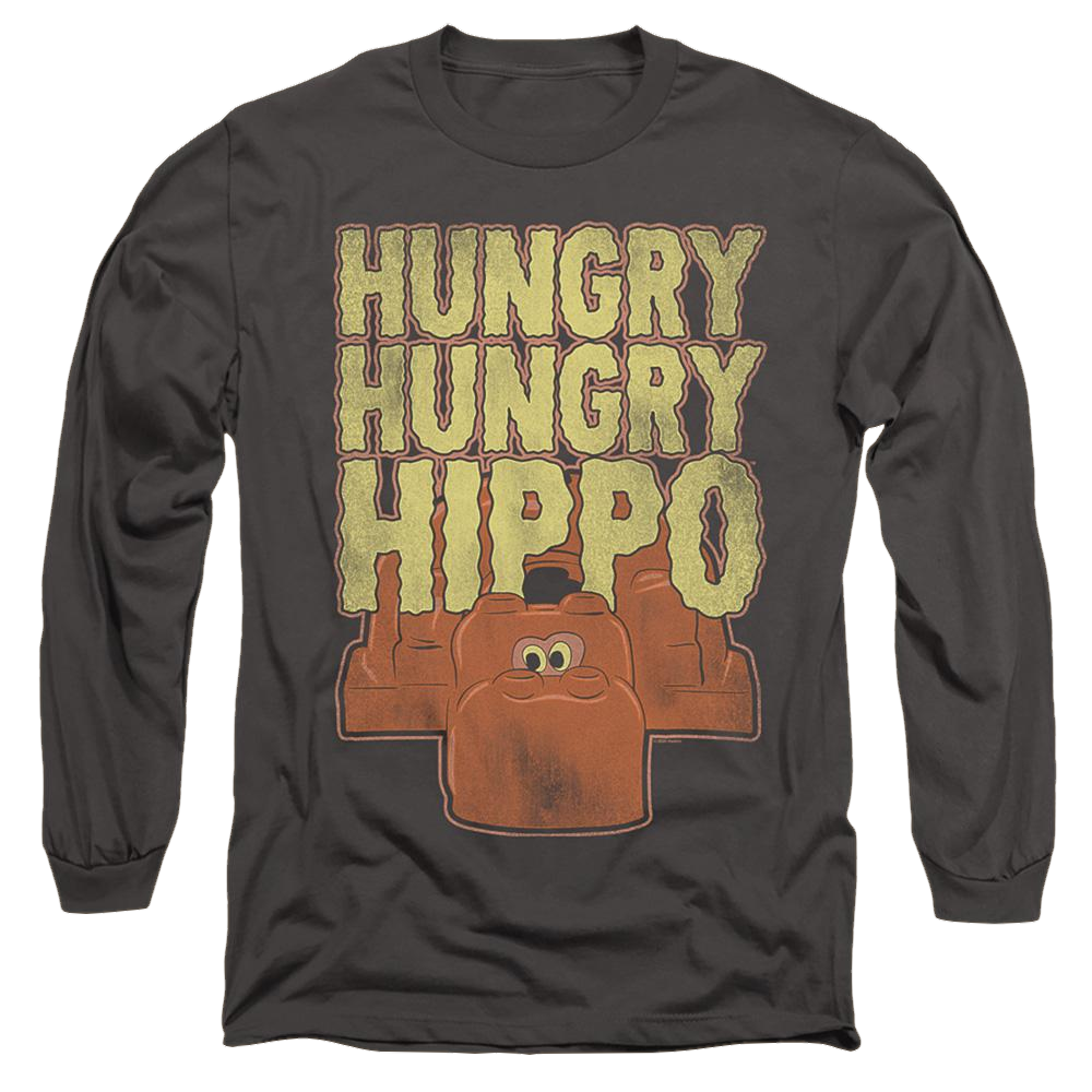 Hungry Hungry Hippos Faded - Men's Long Sleeve T-Shirt Men's Long Sleeve T-Shirt Hungry Hungry Hippos